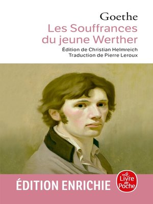 cover image of Les Souffrances du jeune Werther